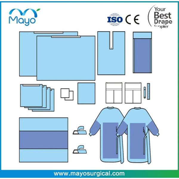 Medical Consumable Hospital Use Disposable Sterile Orthopedic Surgical Drape Pack