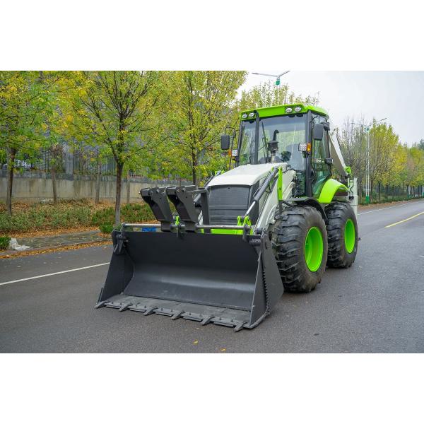 Hydrostatic Transmission AM30-25 Backhoe Loader Front Loader Backhoe with Air Cooling