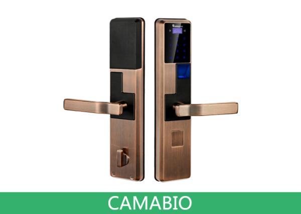 CAMA-C010  Keyless Commercial Fingerprint Door Lock With Multiple Latches