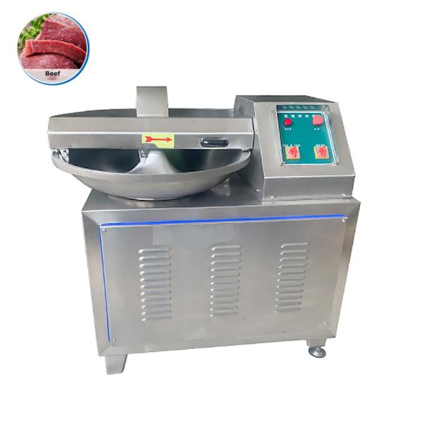 Meat Mincing Mixer Vegetable Chopper Sausage Meat Bowl Cutter Meat Cutting Grinding Machine