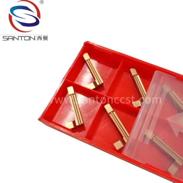 Cobalt Nonferrous Metal Material CNC Carbide Inserts For Grooving Manganese Steel And Stainless Steel Refractory Steel