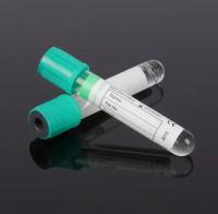 fournitures médicales de l' hôpital tube de collecte de sang sous vide héparine lithium tube d' héparine pour échantillon de plasma