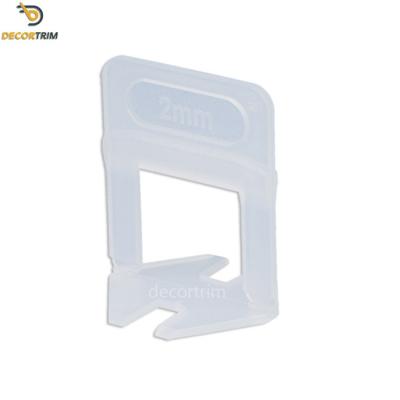 Plasitc Ceramic Floor Tile Leveling Clips 1mm 1.5mm 2mm Thickness