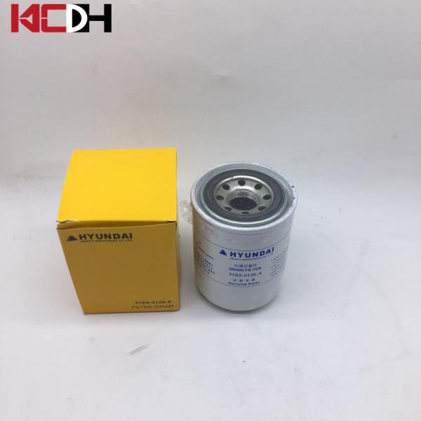 Hyundai Excavator Parts Hydraulic Line Filter Element Oil Filter 31e9-0126