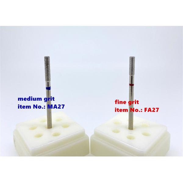 Electroplated Cylinder Diamond Bur Multilayer Cutting Grinding Wheel HP Shank