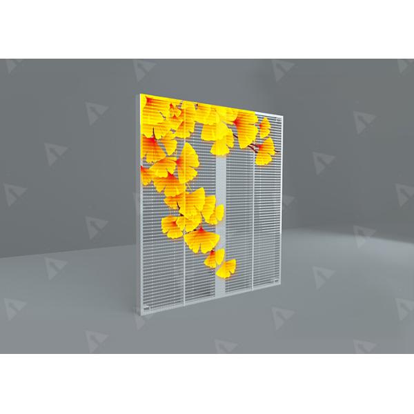 L'écran 1R1G1B transparent de P3.91 P7.81 LED a mené voient par l'écran