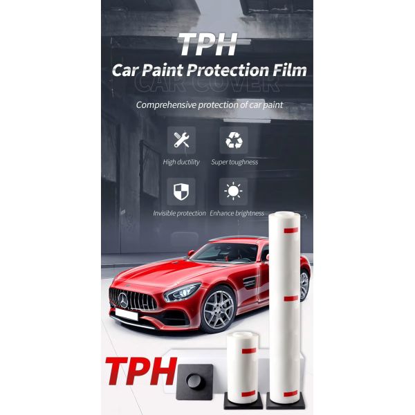 1.52 X 15m Car Sticker Clear TPH PPF Film Car Paint Film Wrap
