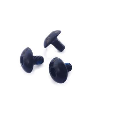 GB Standard Anti Loosening Screw , Black Oxide Screws In Aluminum 7075