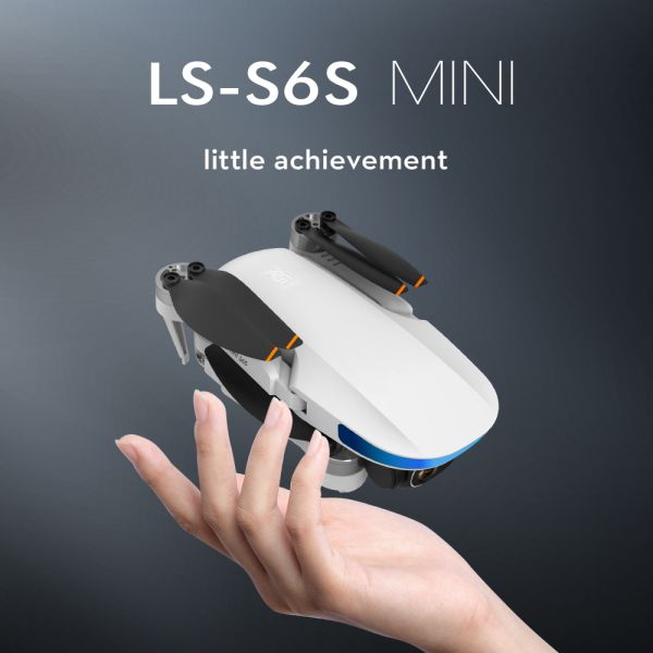 New S6S Brushless Motor Drone 6K HD Dual Camera RC Auto Obstacle Avoidance Professional Foldable Quadcopter