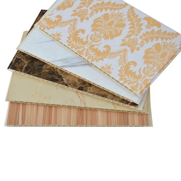 A casa da casa pré-fabricada da prova de fogo parte/prova sadia exterior da água dos painéis de parede 0.5mm do PVC