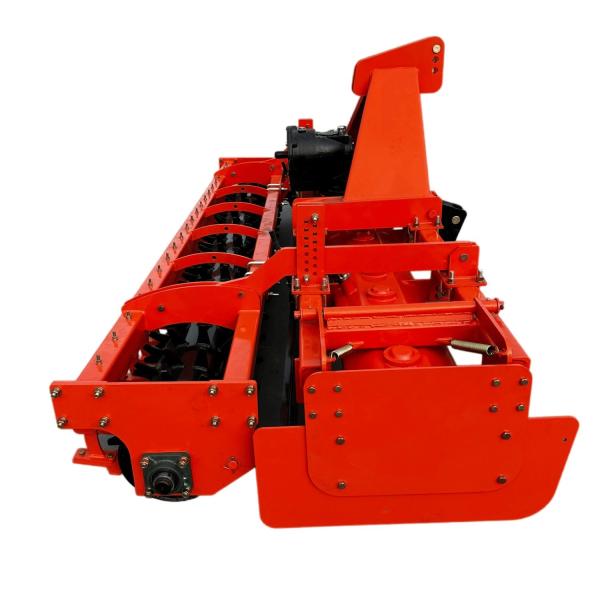 Agricultural Tractor Tiller Machine Wolf Tooth Roll Power Harrow Orange 3.5m