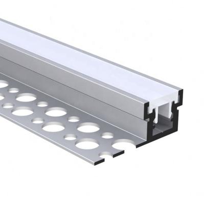 do perfil de alumínio do diodo emissor de luz da placa de gesso de 35mm cor de prata com difusor