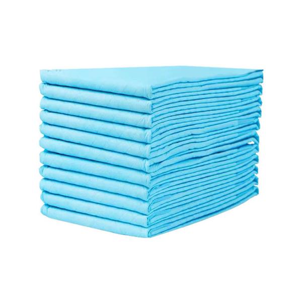 Hypoallergenic Disposable Incontinence Underpad 60cm X 90cm Waterproof Backsheet Absorbent Protection for Patient Comfort