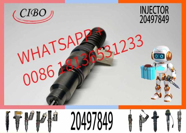Inyector común 20497849 BEBE4D00203 BEBE4D00003 del carril del combustible del motor diesel para el CAMIÓN de VOLVO FH12 BHP 425/435
