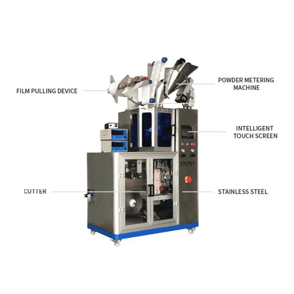 3.7KW Automatic Coffee Bag Packing Machine Three Side Sealing Packing Machine