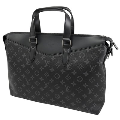 M40566 Man Business Branded Mens Bag Monogram LV Briefcase Explorer Black Dual Purpose
