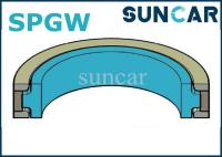Joints compacts du joint SPGW de piston hydraulique