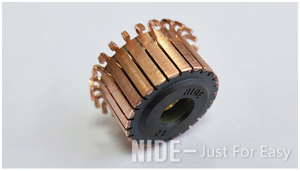 motor commutator.jpg 24 Bars Booster Pump Silver Copper Commutator Hook Type