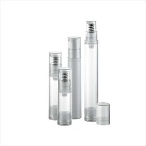 Garrafa mal ventilada cosmética magro dos PP da bomba do círculo 5ml 10ml 15ml