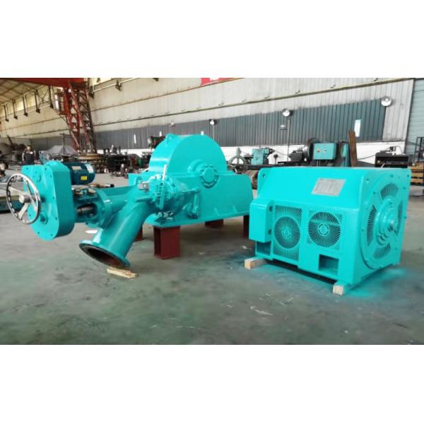 Turgo Turbine Generator with Stainless Steel Runner 50-400m Rated Head and Butterfly Valve for Off Grid or On Grid Power Solutions