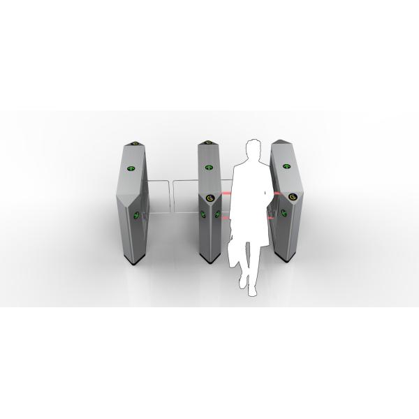 Durable Swing Barrier Gate Turnstile 600mm Passage Width For Supermarket