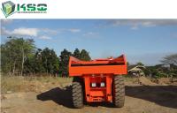 Camion à benne basculante professionnel de profil bas pour des opérations moyennes d'excavation de roche