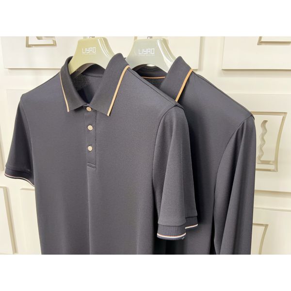 J2809 Cotton Pique Men's for Polo Shirt Quality Factory Custom Design Short Sleeve High Quality Casual Summer Wear Anti-Wrinkle