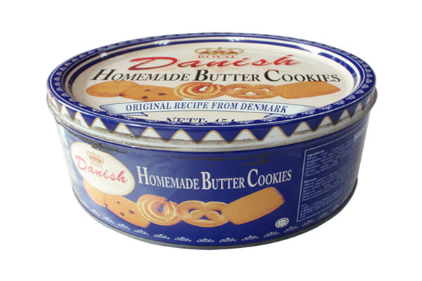 Food Grade Round Tin Boxes For Cookies For Food And Gift Packaging