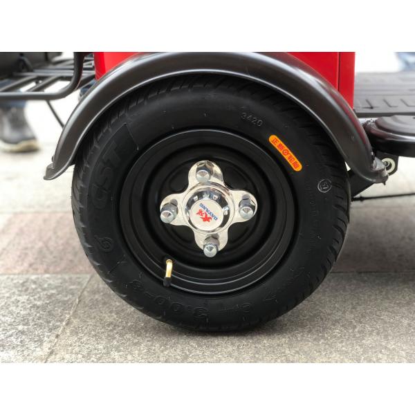 Электрический трехколесный велосипед мощностью 350 Вт для взрослых пассажиров и грузовиков грузоподъемностью 100 кг