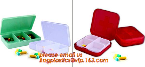 21 Case Weekly 7 Day Pill Organizer with container moisture-proof and sealed, Medicine Pill Box Holder, medicine, pill
