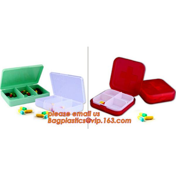 случай с письмами даты, горячая коробка таблетки медицины продажи, пластмасса коробка таблетки 7 дней, милый круглый пластиковый еженедельник коробка таблетки 7 дней