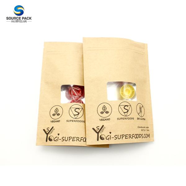 Bolsa de papel Kraft de aluminio resistente a la humedad