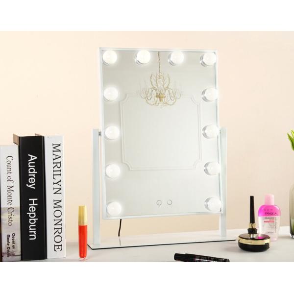 Custom 10x Vanity Illuminated Hollywood Mirrors Rotating Dresser