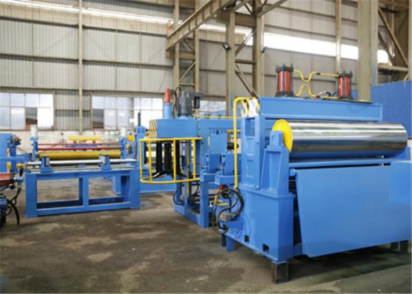 PLC Automatic Steel Coil Slitting Line , Steel Slitting Equipment  300 M/Min Line Speed