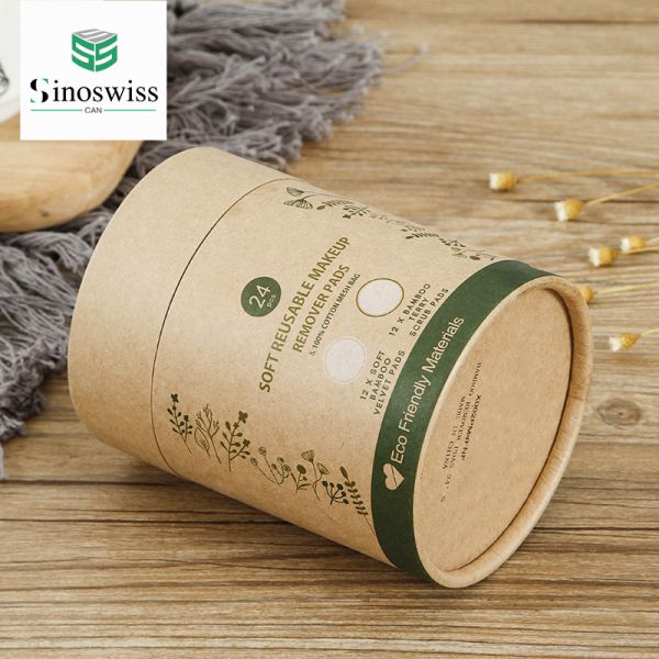 Recyclable Smooth Surface Paper Tube Box , Cardboard Cylinder Boxes For Perfume