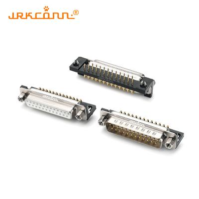 25 Pin D Type Connector D-Subminiature Gold Plated Male Female VGA D Sub Connector