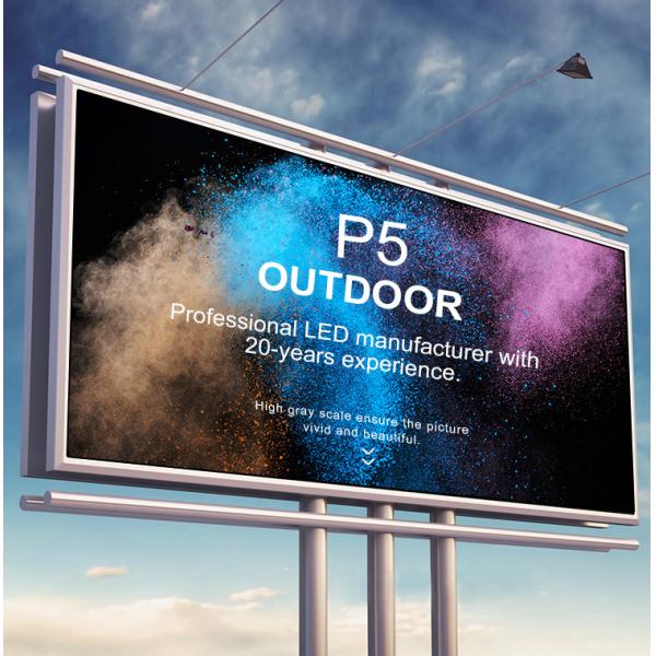 P5 160mm*160mm SMD 2727 Outdoor Full Color Display and Led Module Display Screen