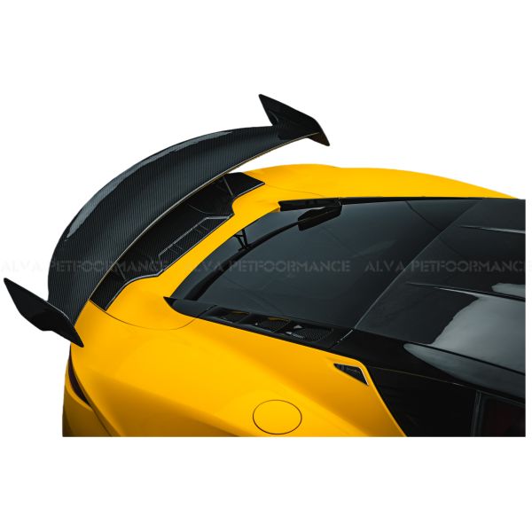 Dry Carbon Fiber Rear Wing Aero Body Kits Suitable for LOTUS EMIRA AMANS Design Year 2007-2011 Applications