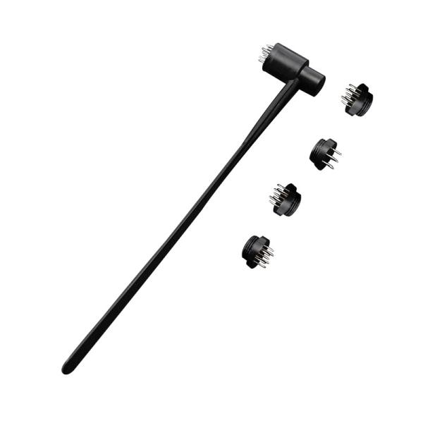 15cm de esterilidade Profissional Blossoms de ameixa Agulhas ferramenta essencial de melhoria do corpo (12pcs/caixa)