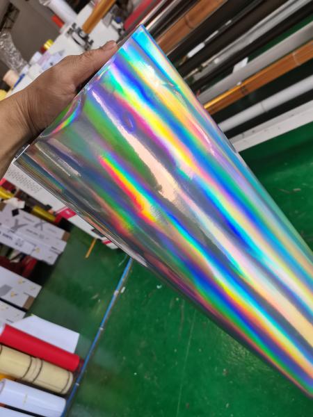 Etiqueta holográfica adesiva do vinil do laser do vinil autoadesivo holográfico imprimível do Eco-solvente com para impressão de Digitas