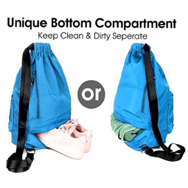 Сумка мешка Cinch нейлона OEM разносторонняя водоустойчивая