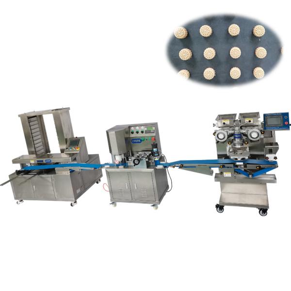 Date Cookies Stuffed Maamoul Encrusting Mooncake Making Machine Automatic