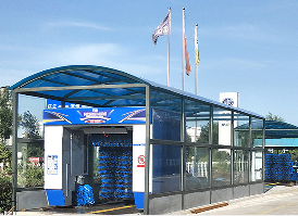 Seven Brushes Auto Car Wash Machine High Pressure Car Wash Machine PLC Control System