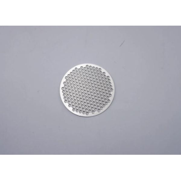 Etched Circular Hole Microporous Plate Stainless Steel Mesh Disk Coffee Filter