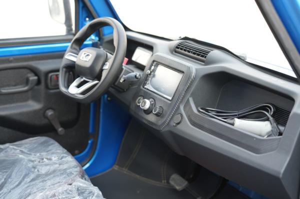 2 cama elétrica dos assentos 72v 4kw EV Mini Truck Pickup With Flat