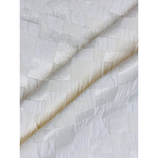 140cm 235g/m ² Spring/Summer New Style 69% Polyester 31% Cotton Grid Artistic Jacquard Fabric