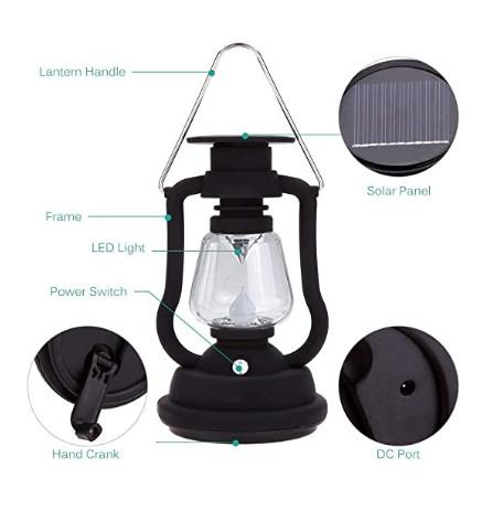 Plastic  Porch Decor 7PCs 3W LED Solar Garden Lanterns