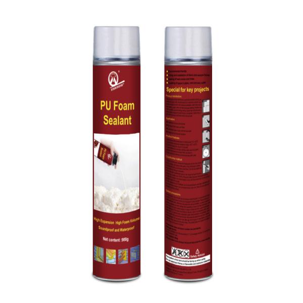 Custom MH PU Foam Great Fireproof Door Frame Expanding Foam Spray Polyurethane Pu Bubble Foam