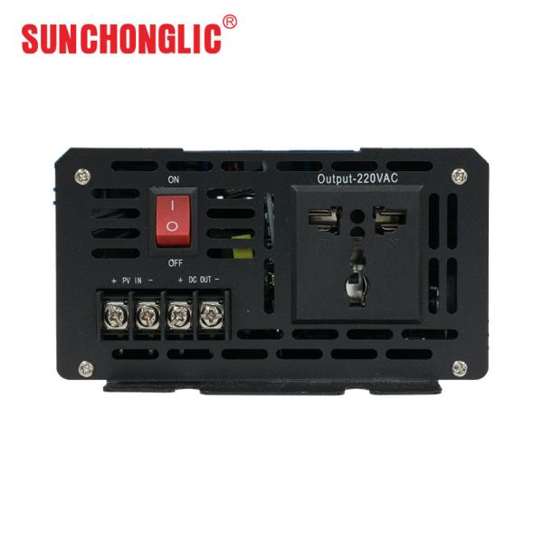 Invertisseur de charge solaire de 12 v à 220 v 1000va 1000w Invertisseur de puissance à ondes sinus modifiée