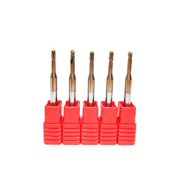 Extra Long Neck RIB Processing End Mills Carbide Ball Nose End Mill Set